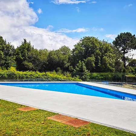 Апартаменти Desconectaengalicia Zoo 2 Con Piscina Y Vistas Al Mar A 150 Metros De Silgar Саншеншо