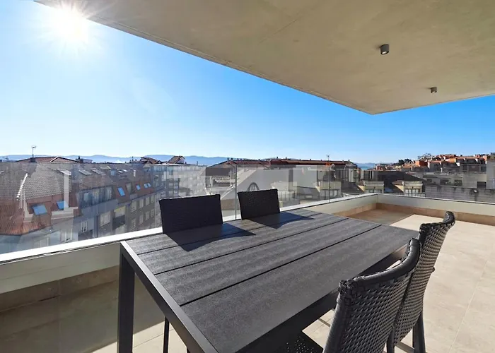 Апартаменты Desconectaengalicia Zoo 2 Con Piscina Y Vistas Al Mar A 150 Metros De Silgar *