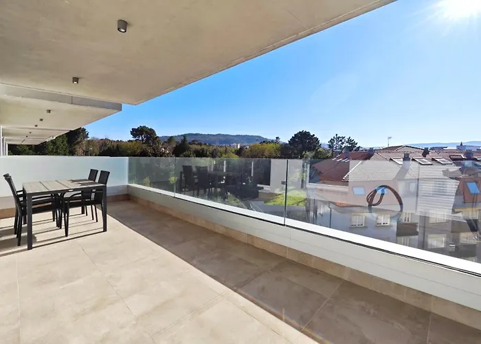 Апартаменты Desconectaengalicia Zoo 2 Con Piscina Y Vistas Al Mar A 150 Metros De Silgar *