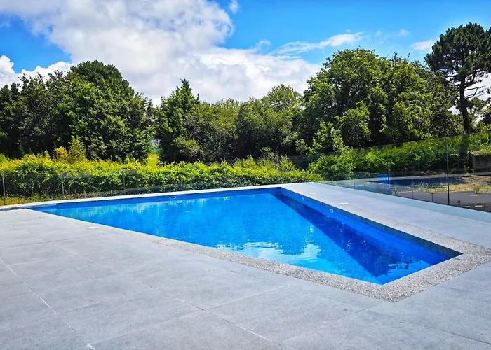 Апартаменты Desconectaengalicia Zoo 2 Con Piscina Y Vistas Al Mar A 150 Metros De Silgar *